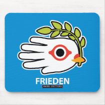 Peace German mousepad