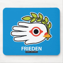 Peace German mousepad