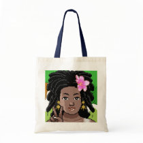 Peace Girl Canvas Bags