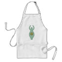Peace Goddess Cross Stitch Pattern Aprons