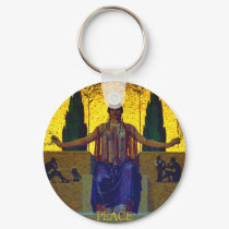 Peace Goddess keychains by skystudiohawaii Peace Goddess keychains