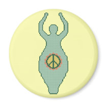 Peace Goddess Magnet