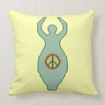 Peace Goddess Pillow