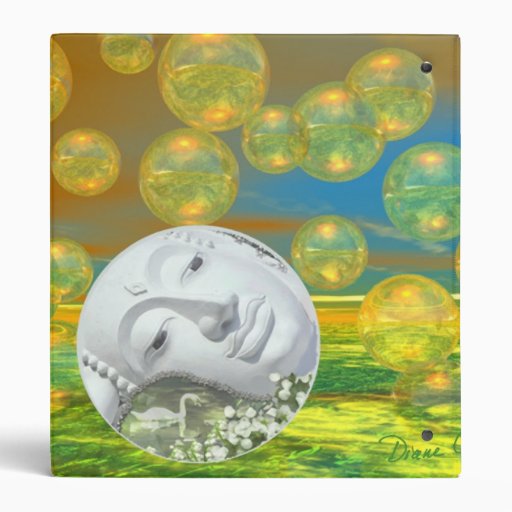 Peace – Golden and Emerald Serenity Binder