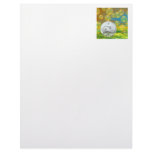 Peace – Golden and Emerald Serenity Customized Letterhead