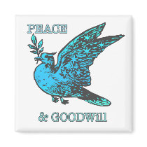 Peace & Goodwill Magnet
