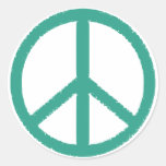peace green sticker