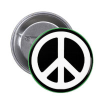 Peace Green Symbol! buttons