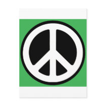 Peace Green Symbol! Post Cards