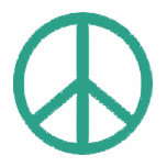 peace green t-shirts