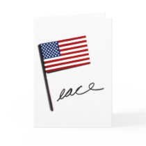 "Peace" Greeting Card by Stanbillie "Peace" Greeting Card