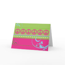 Peace Greeting Card by SBCSTUDIO Peace Greeting Card