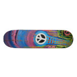 Peace Guitar Skateboard skateboards