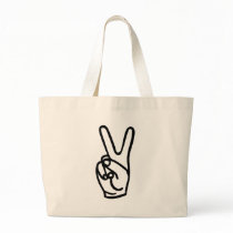peace hand - no war bags by Tomaniac peace hand - no war bags