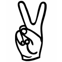 peace hand - no war t-shirts