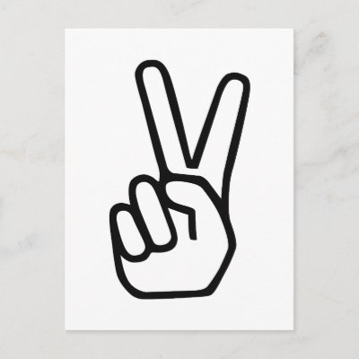 Peace Hand Sign