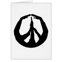 Peace Hands Card