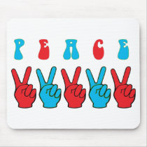 Peace Hands mousepads