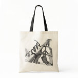 peace hands tote bags