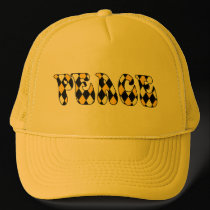Peace - Harlequin Yel/Blk hats
