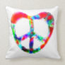 Peace Heart Throw Pillows