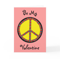 Peace Heart Valentine's Day Card
