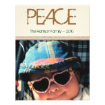 Peace Holiday Photo Card Announcements
