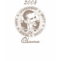 Peace, Hope, Leadership, Unity, Vision - Obama 08 t-shirts