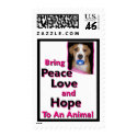 peace hope love to an animal postage by jvinnyg peace hope love to an animal postage