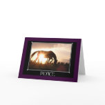 Peace Horse Note cards, Customizable