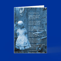 Peace I bring you thoughtful greeting card poem