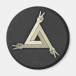 Peace Illusion 2 Refrigerator Magnet