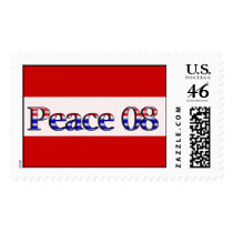 Peace in 2008 postage