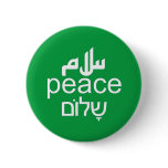 Peace in 3 Languages Buttons