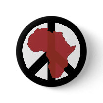 Peace in Africa Pinback Buttons