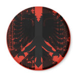 Peace In Albania Fridge Magnets