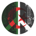 Peace In Algeria stickers by FlagStore Peace In Algeria stickers