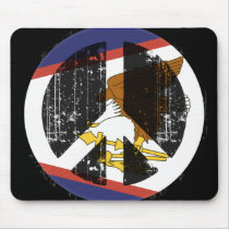 Peace In American Samoa mousepads