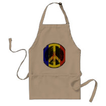Peace In Andorra aprons by FlagStore Peace In Andorra aprons