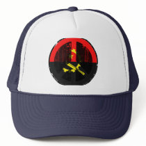 Peace In Angola Mesh Hat