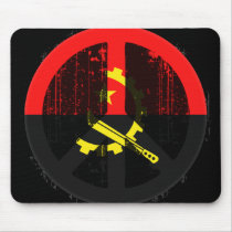Peace In Angola Mouse Mat