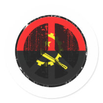 Peace In Angola stickers