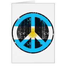 Peace In Argentina Card