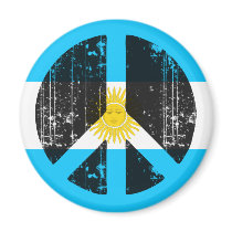 Peace In Argentina magnets