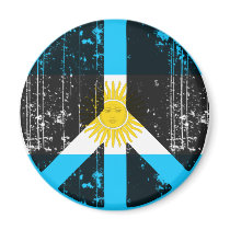 Peace In Argentina Refrigerator Magnet
