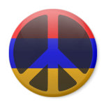 Peace in Armenia Magnet