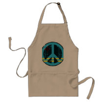 Peace In Aruba Aprons