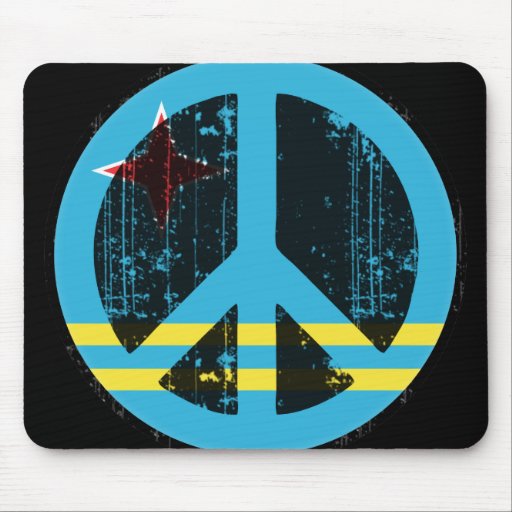 Peace In Aruba Mouse Pad