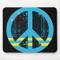 Peace In Aruba Mouse Pad