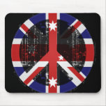 Peace In Australia Mouse Mats